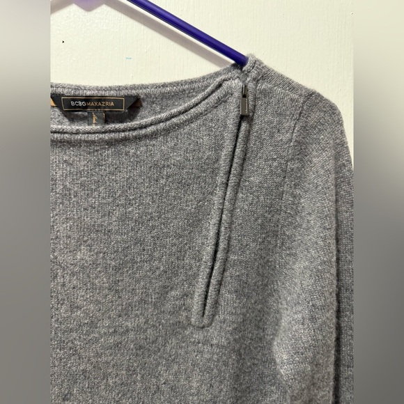 BCBGMaxAzria 100% Cashmere Sweater Long Sleeve Dress XS - Picture 3 of 7